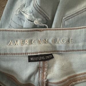 american eagle ripped jeans